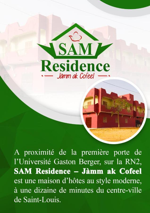 Sam Residence Jamm Ak Cofeel Saint-Louis Kültér fotó